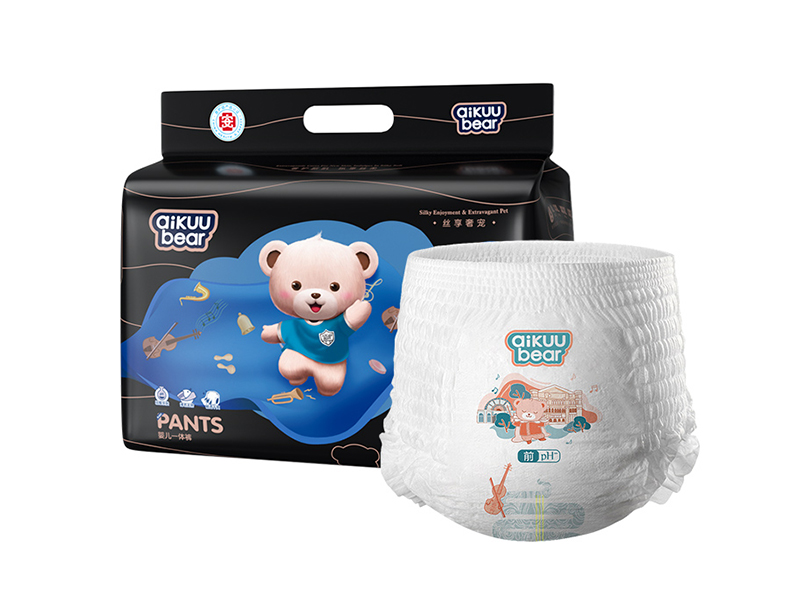 Elastic waistband for easy pull-on and removal baby pull pants