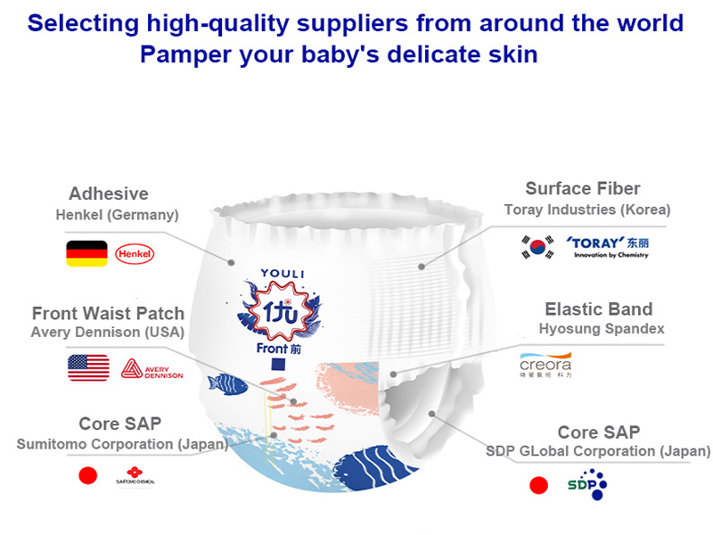 disposable baby pull-up pants