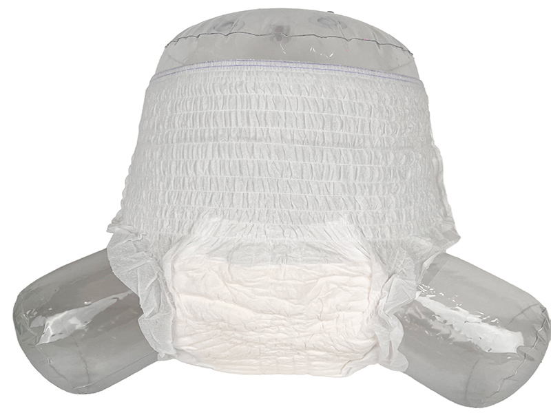 Breathable adult diaper pants